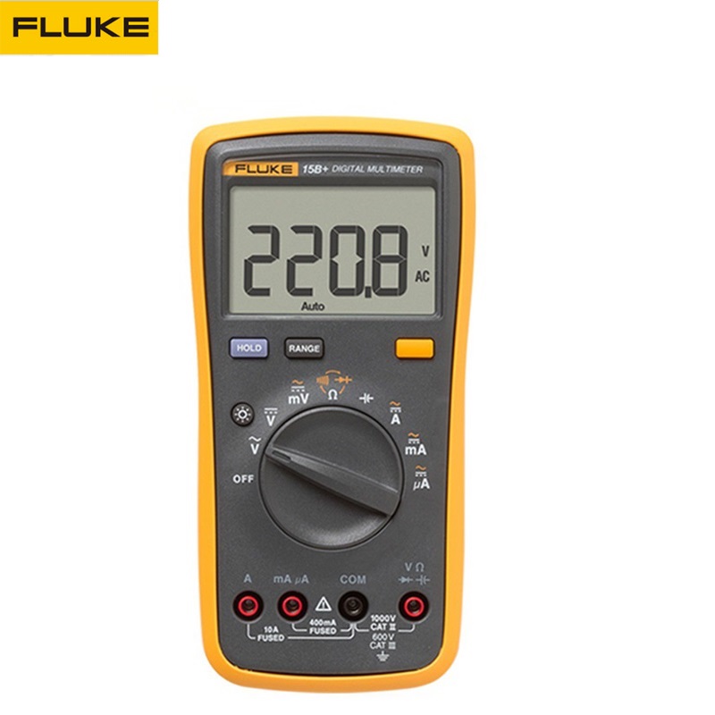 福禄克(FLUKE)数字万用表F15B十小型便捷汽修电工表